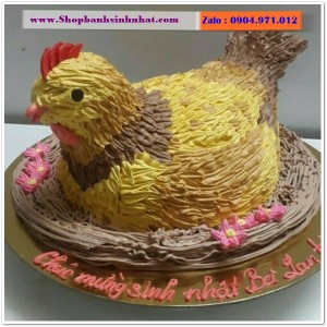 Bánh Sinh Nhật Con Gà Tuổi Dậu - V83